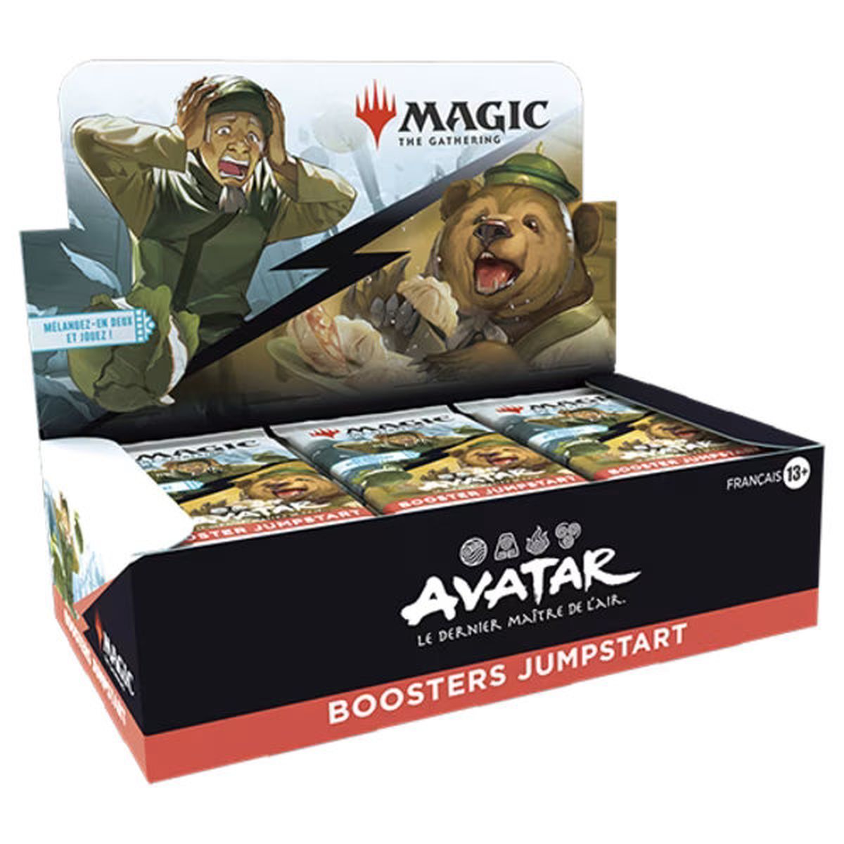 Item Boite de 24 Boosters Jumpstart - Avatar: Le Dernier Maitre de L'Air - Magic The Gathering - FR