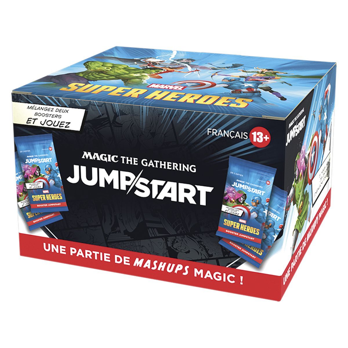 Boite de 24 Boosters Jumpstart - Marvel Super Heroes - Magic The Gathering - FR