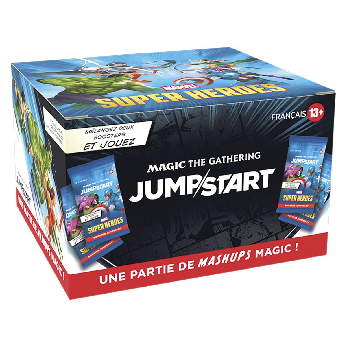 Boite de 24 Boosters Jumpstart - Marvel Super Heroes - Magic The Gathering - FR