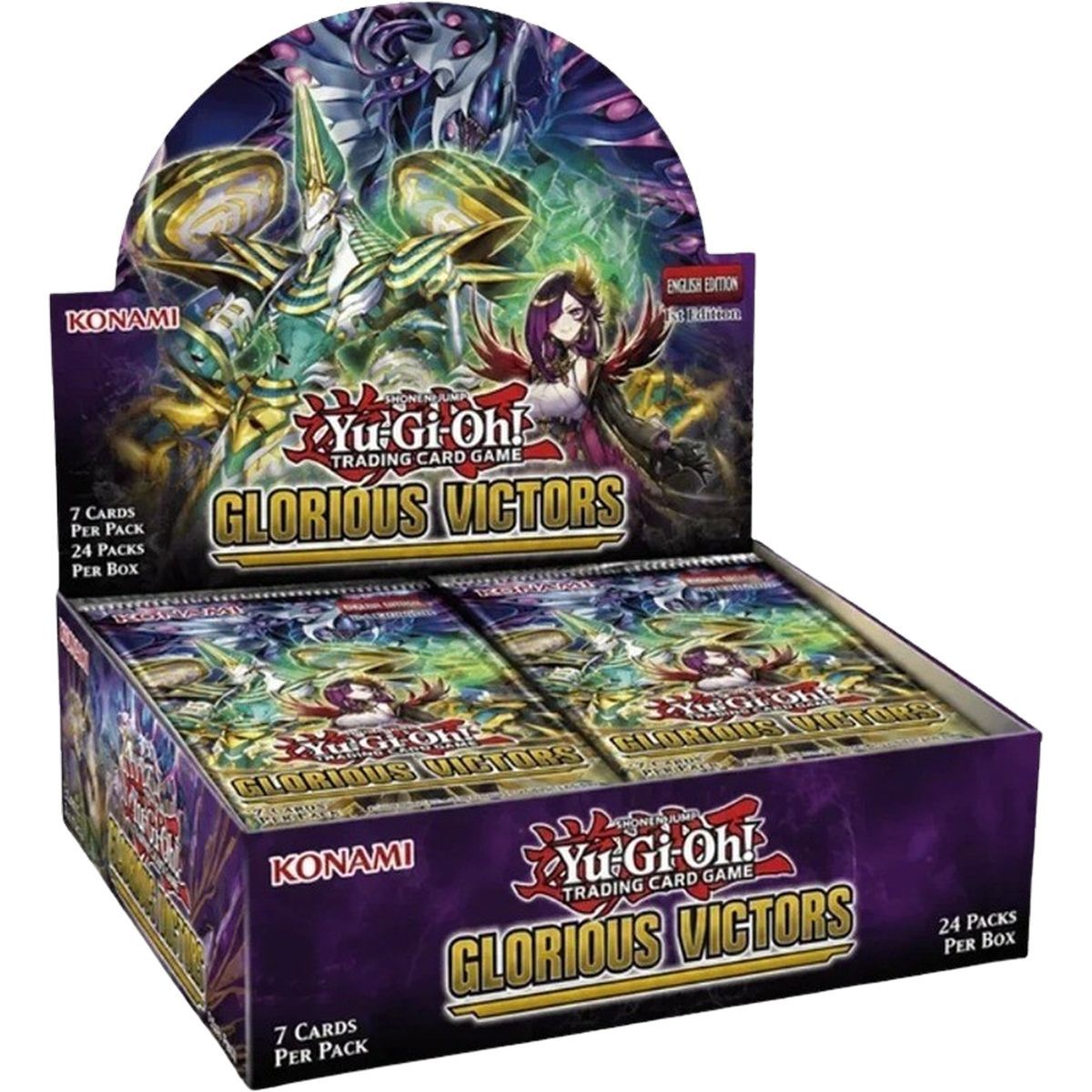 Boite de 24 Boosters - Les Glorieux Vainqueurs - Yu-Gi-Oh! - GLVI - FR