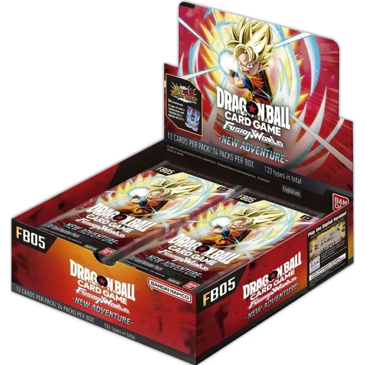 Item Boite de 24 Boosters - New Adventure FB05 - Dragon Ball CG Fusion World - EN