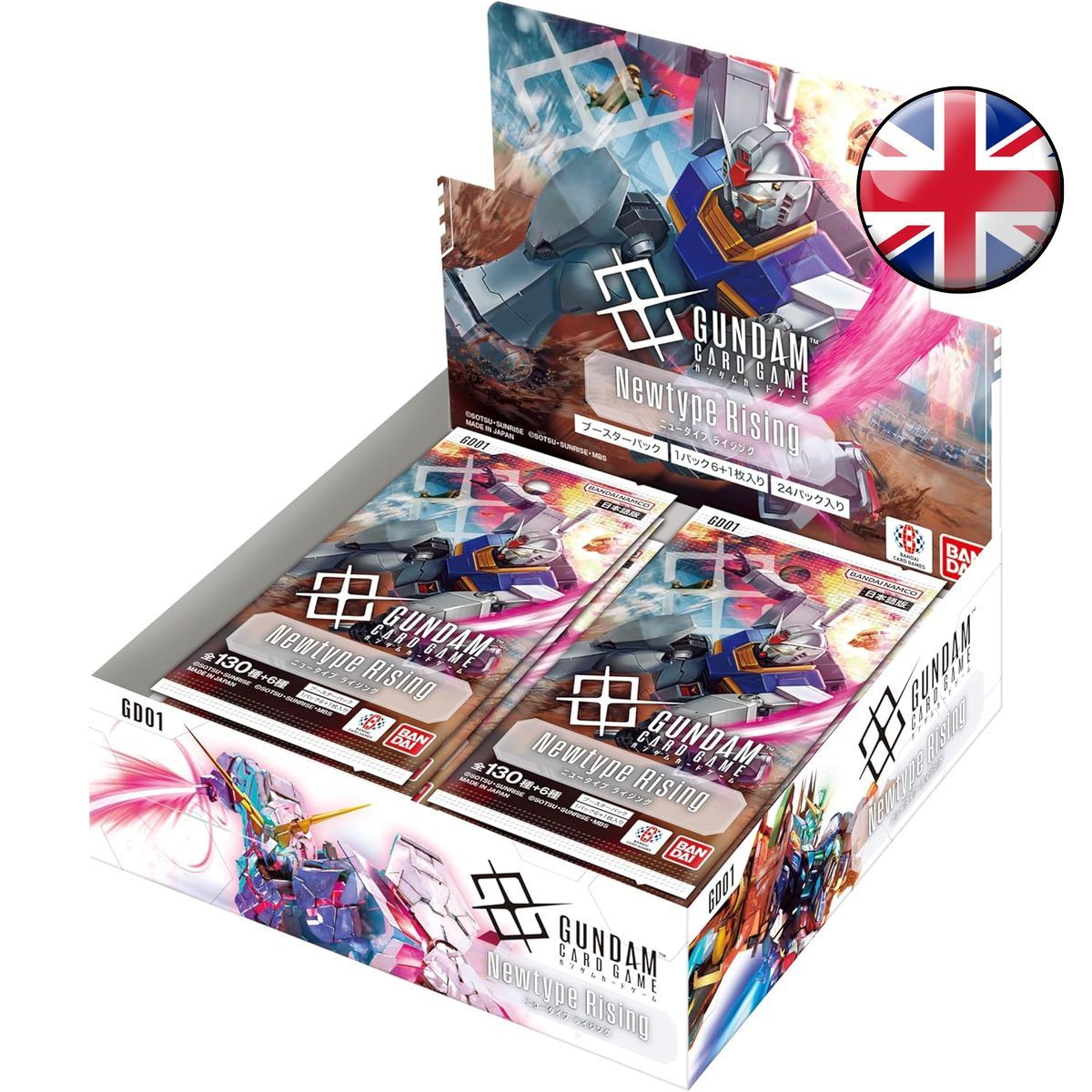 Item Boite de 24 Boosters - Newtype Rising - Gundam CG - GD01 - EN