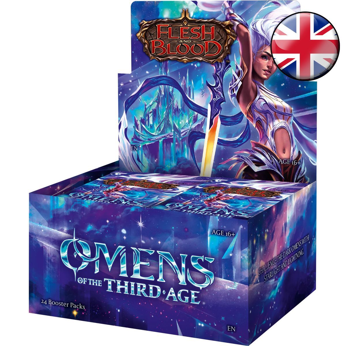Boite de 24 Boosters - Omens of the Third Age - Flesh & Blood - FAB - EN