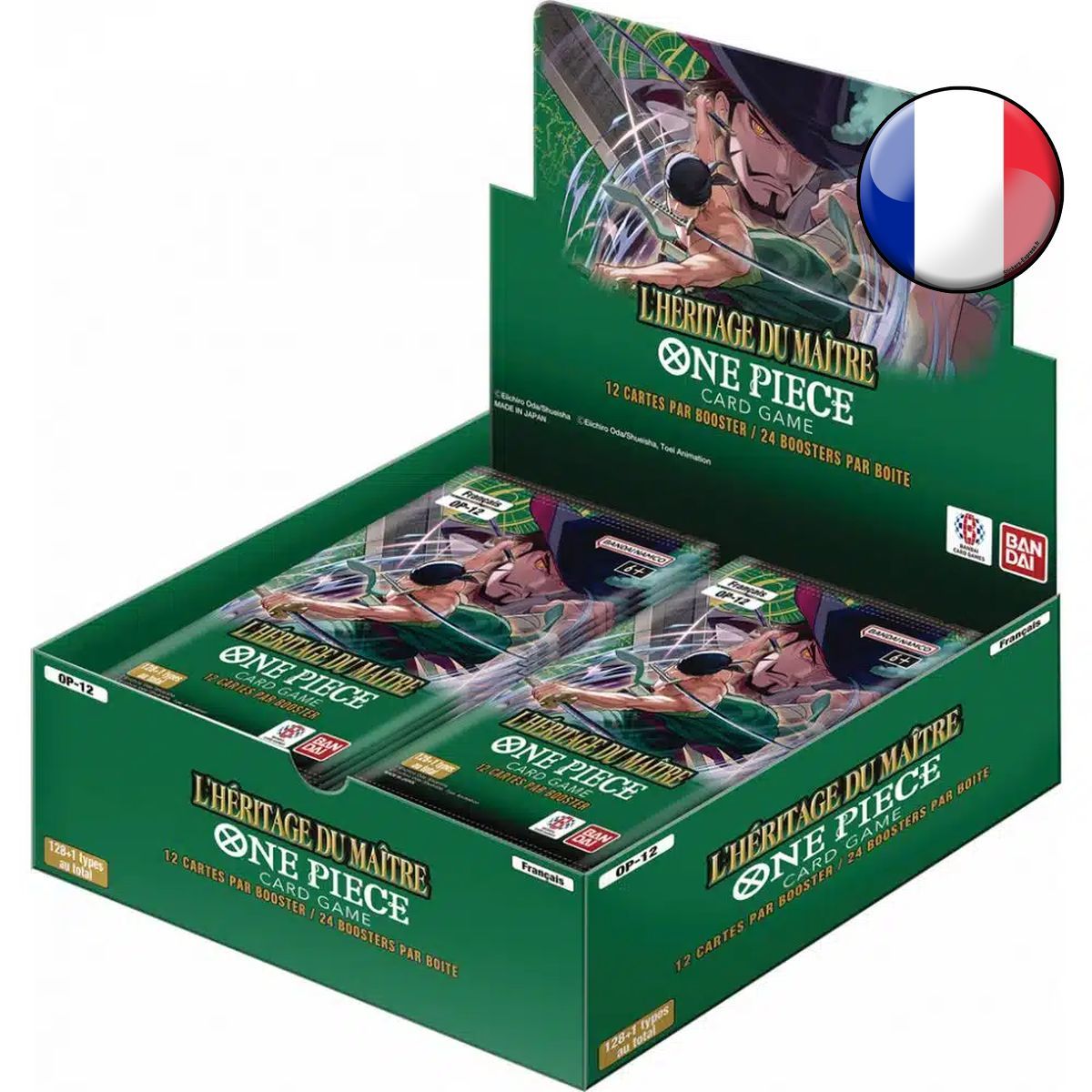 Item Boite de 24 Boosters - OP12 "L'Heritage du Maître" - One Piece CG - OP-12 - FR
