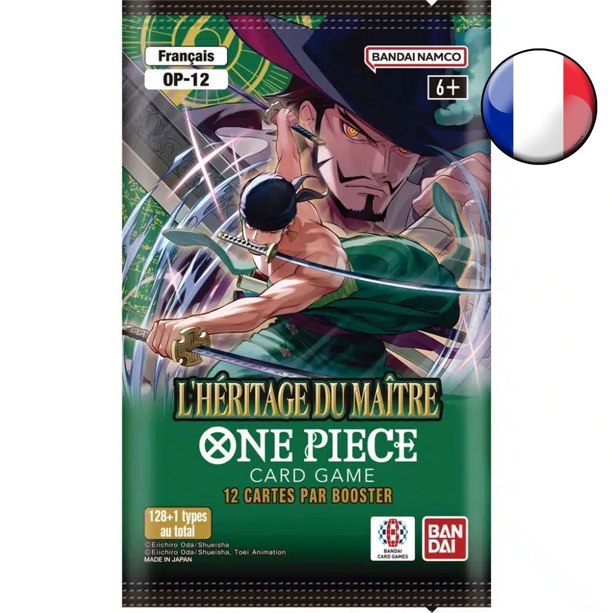Boite de 24 Boosters - OP12 "L'Heritage du Maître" - One Piece CG - OP-12 - FR