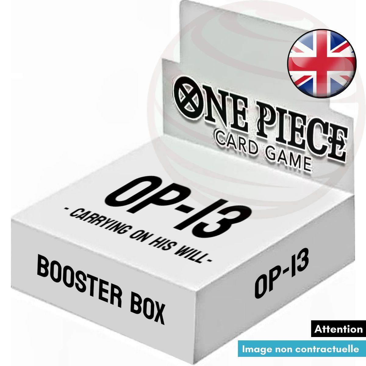 Item Boite de 24 Boosters - OP13 "Carrying on his Will" - One Piece CG -  OP-13 - EN