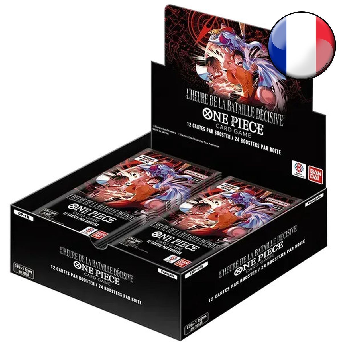 Boite de 24 Boosters - OP16 : L'Heure de la Bataille Décisive - One Piece CG - OP-16 - FR