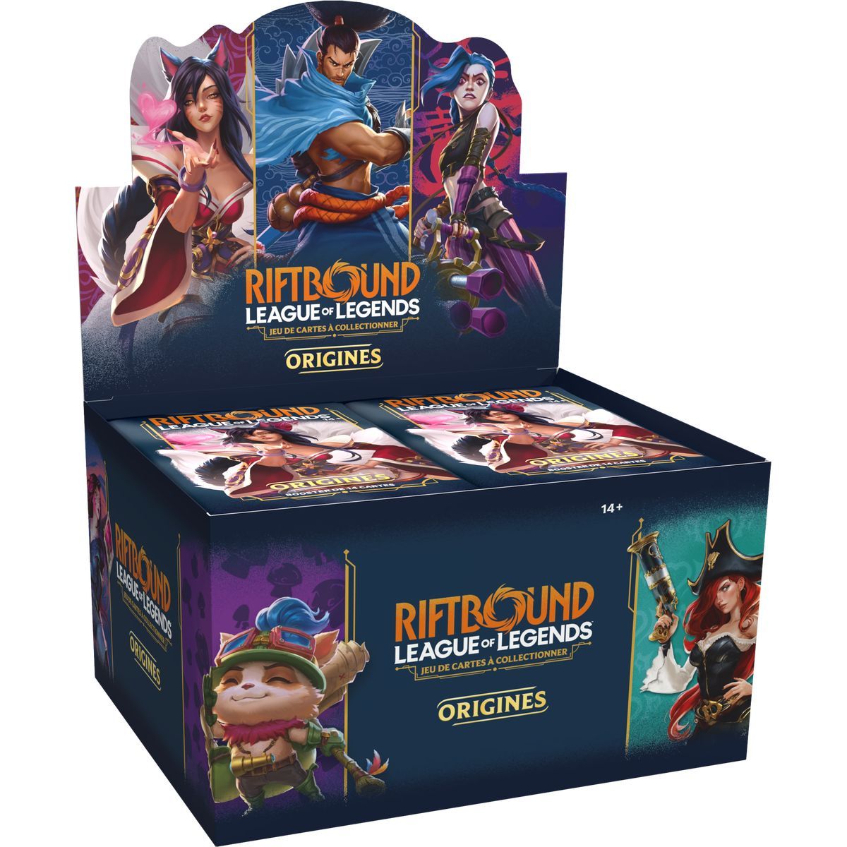 Boîte de 24 Boosters - Set 1 Origines - Riftbound League of Legends TCG - Français