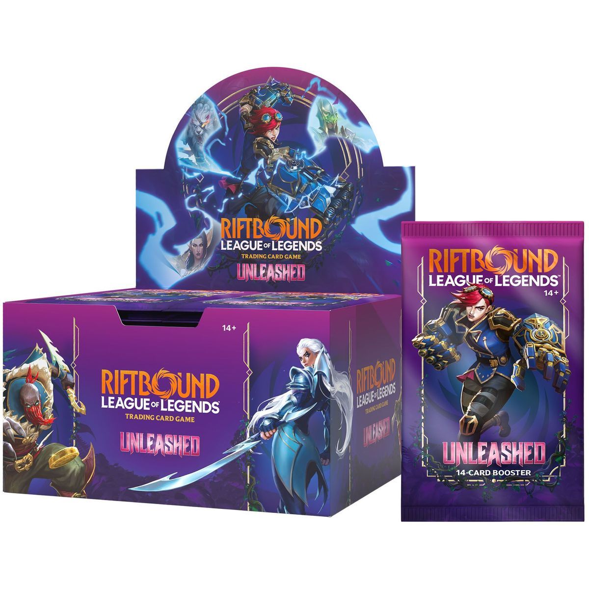 Boite de 24 Boosters - Set 3 Déchaînement - Riftbound League of Legends TCG - Français
