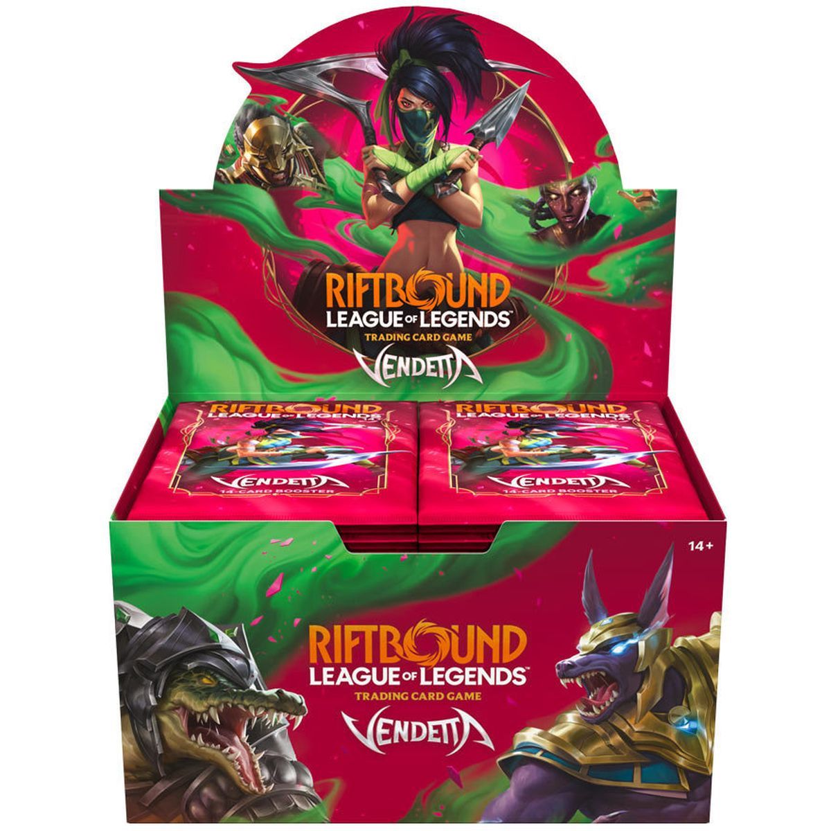 Boite de 24 Boosters - Set 4 Vendetta - Riftbound League of Legends TCG - Anglais