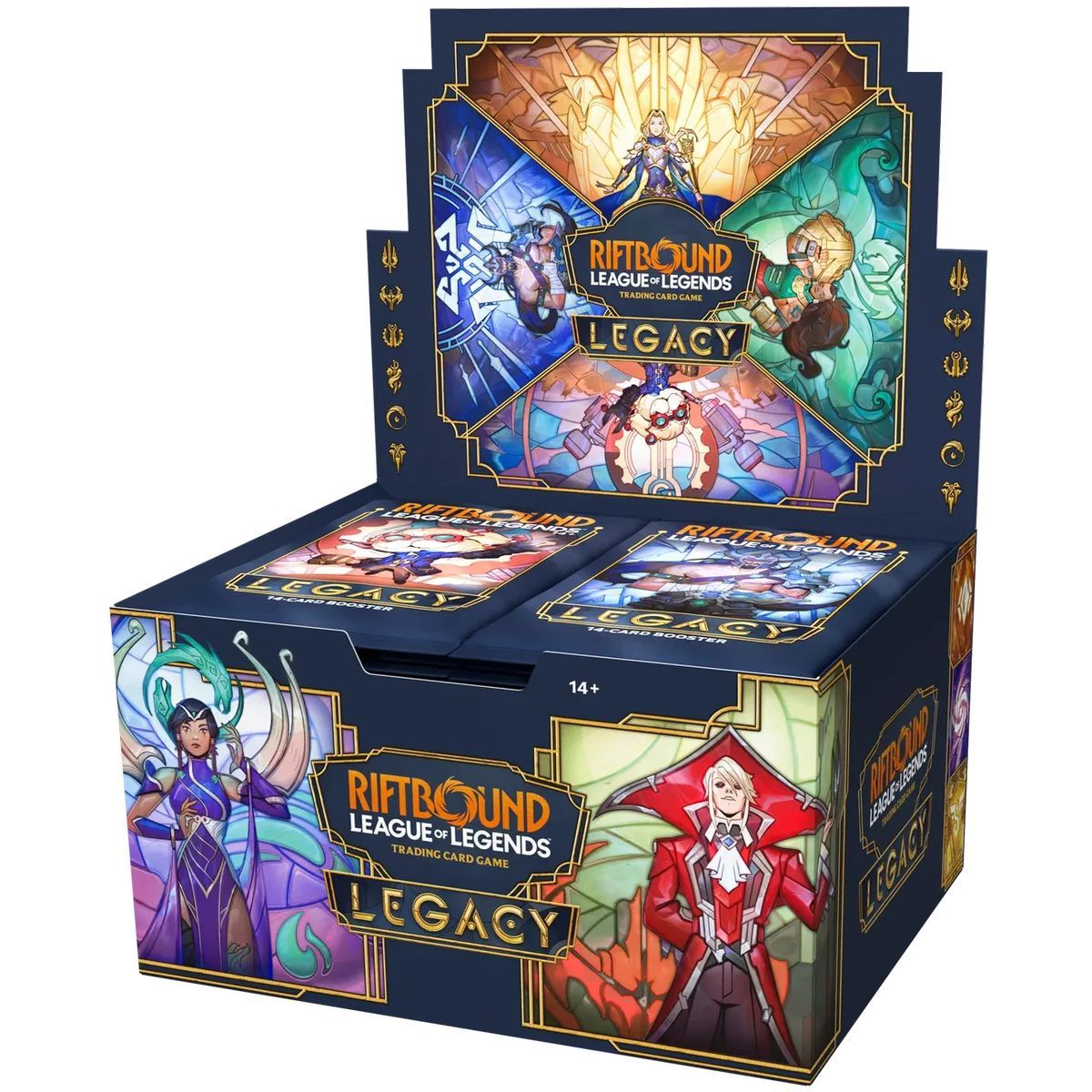 Boite de 24 Boosters - Set 6 Legacy - Riftbound League of Legends TCG - Anglais
