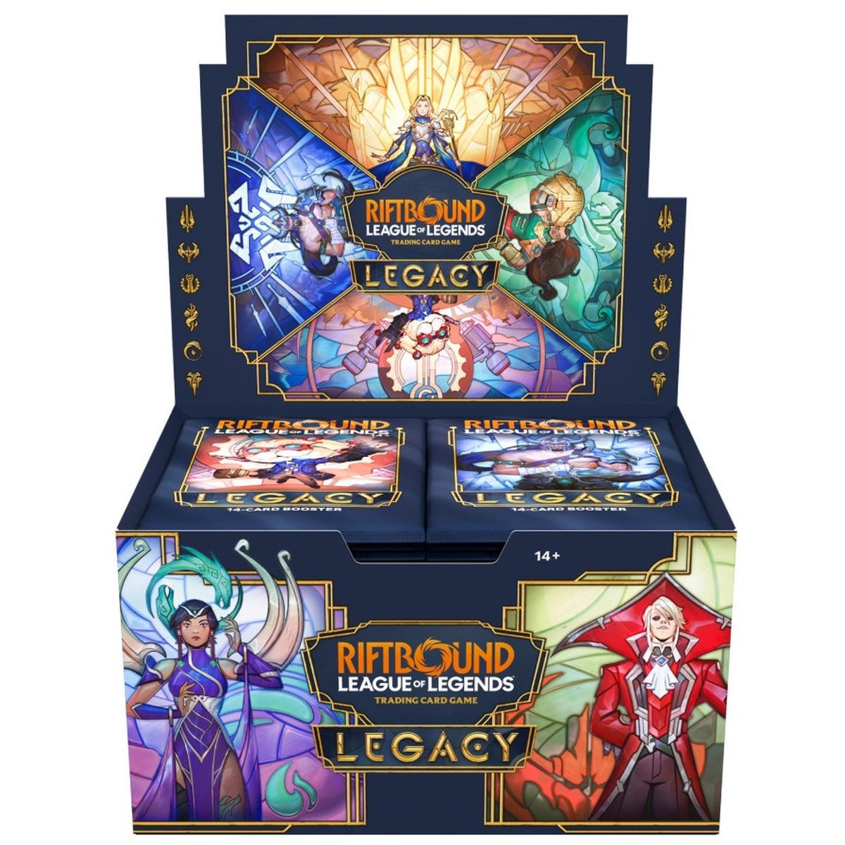 Boite de 24 Boosters - Set 6 Legacy - Riftbound League of Legends TCG - Anglais