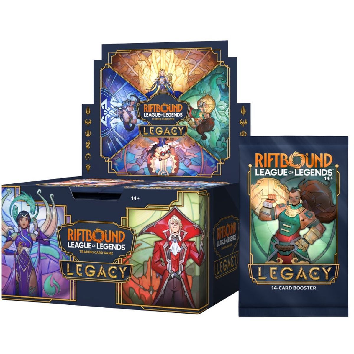 Boite de 24 Boosters - Set 6 Legacy - Riftbound League of Legends TCG - Français