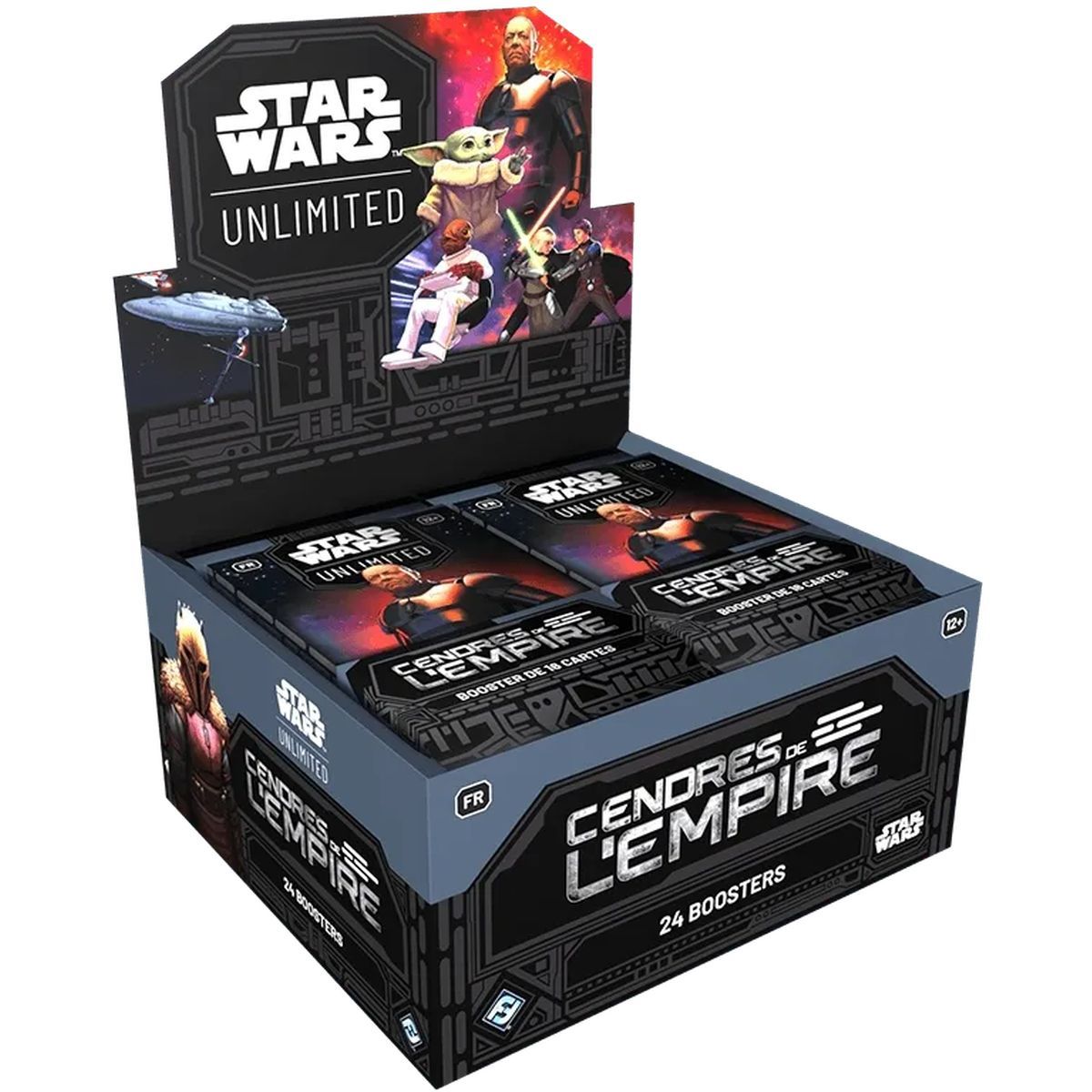 Boite de 24 Boosters - Star Wars Unlimited : Cendres de l'Empire - Set 8 - FR