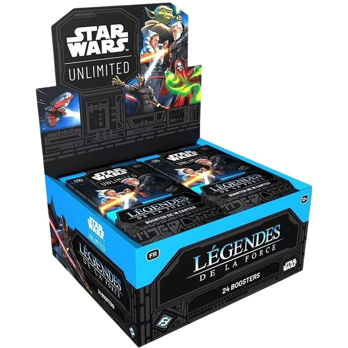 Item Boite de 24 Boosters - Star Wars Unlimited : Légendes de la Force - FR