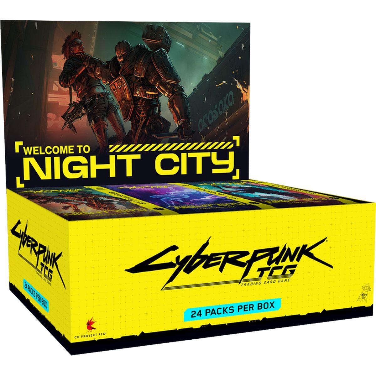 Boite de 24 Set Boosters - Welcome to Night City - Cyberpunk TCG - Français