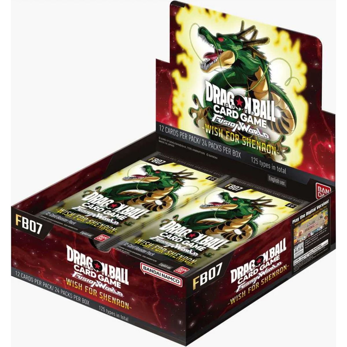 Item Boite de 24 Boosters - Wish for Shenron - FB07 - Dragon Ball Super CG Fusion World - EN