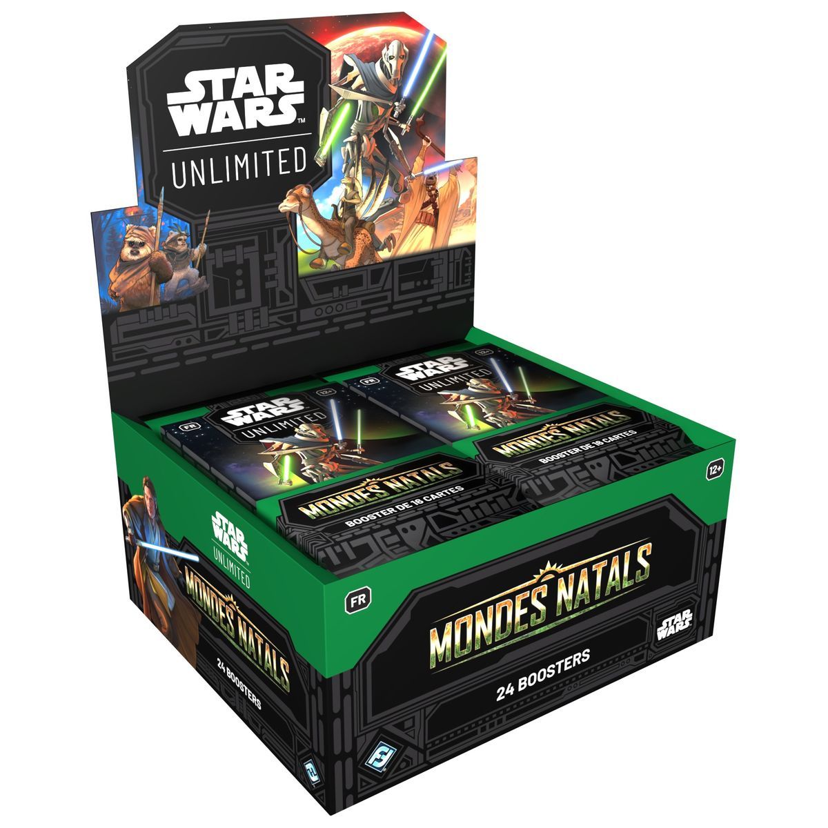 Boite de 24 Boosters - Star Wars Unlimited : Mondes Natals - Set 9 - FR