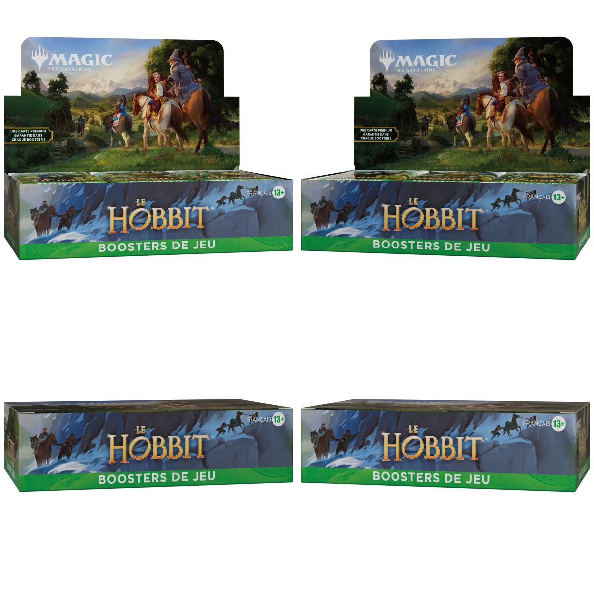 Boite de 30 Boosters de Jeu - Le Hobbit - Magic The Gathering - FR