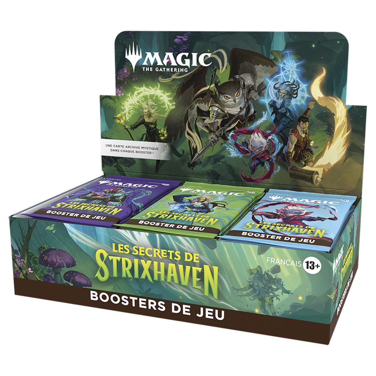 Boite de 30 Boosters de Jeu - Les Secrets de Strixhaven - Magic The Gathering - FR
