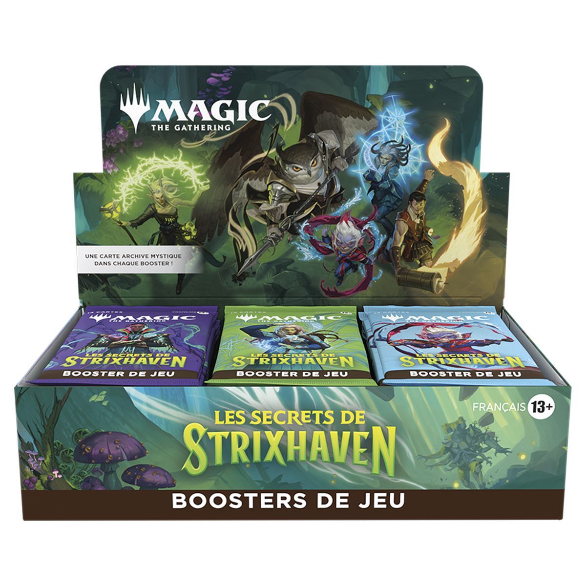 Boite de 30 Boosters de Jeu - Les Secrets de Strixhaven - Magic The Gathering - FR