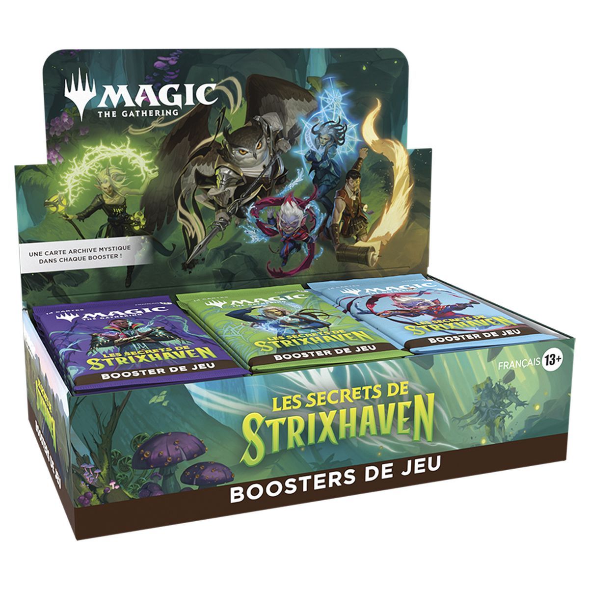 Boite de 30 Boosters de Jeu - Les Secrets de Strixhaven - Magic The Gathering - FR