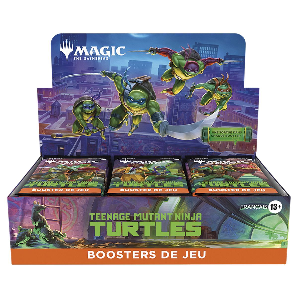 Boite de 30 Boosters de Jeu - Teenage Mutant Ninja Turtles - Magic The Gathering - FR