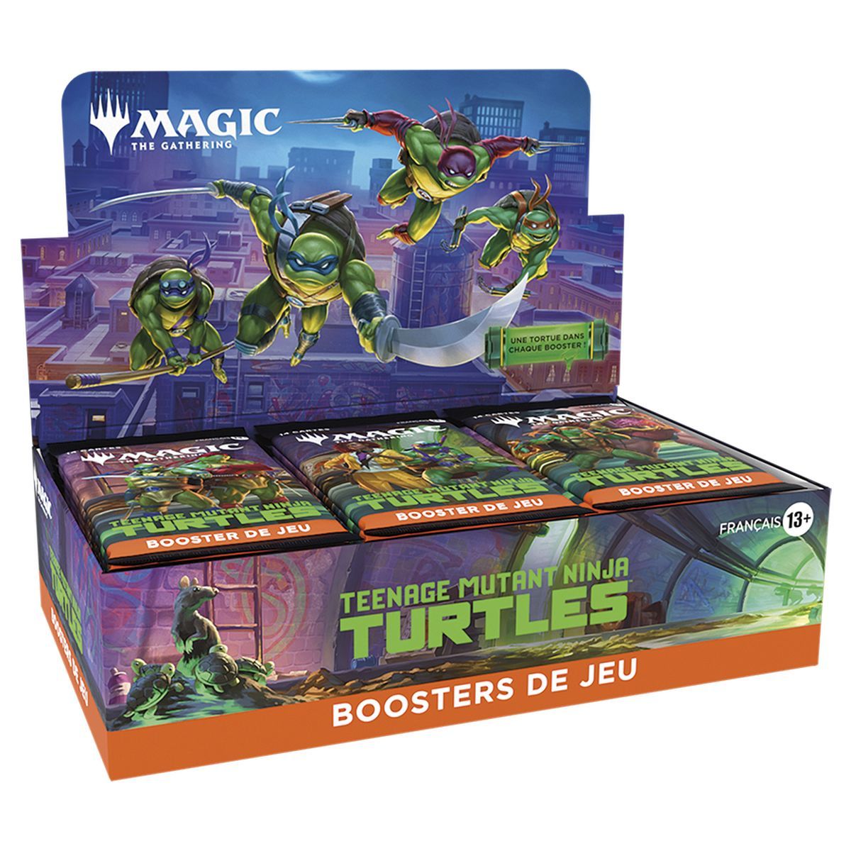 Boite de 30 Boosters de Jeu - Teenage Mutant Ninja Turtles - Magic The Gathering - FR