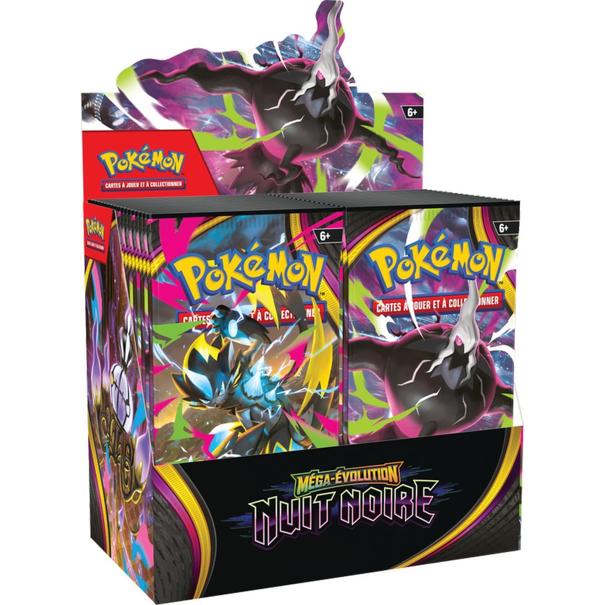 Boite de 36 Boosters - Mega-Evolution : Nuit Noire [ME05][PBL] - Pokémon - FR