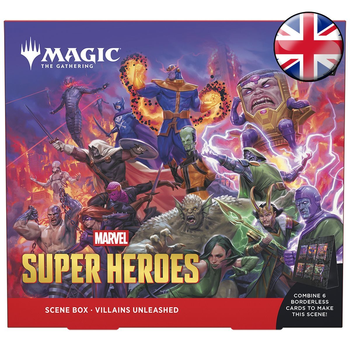 Boite Scénique - Marvel Super Heroes : Villains Unleashed - Magic The Gathering - EN