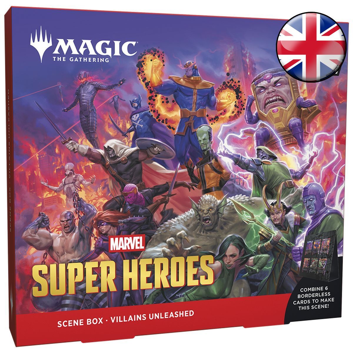Boite Scénique - Marvel Super Heroes : Villains Unleashed - Magic The Gathering - EN
