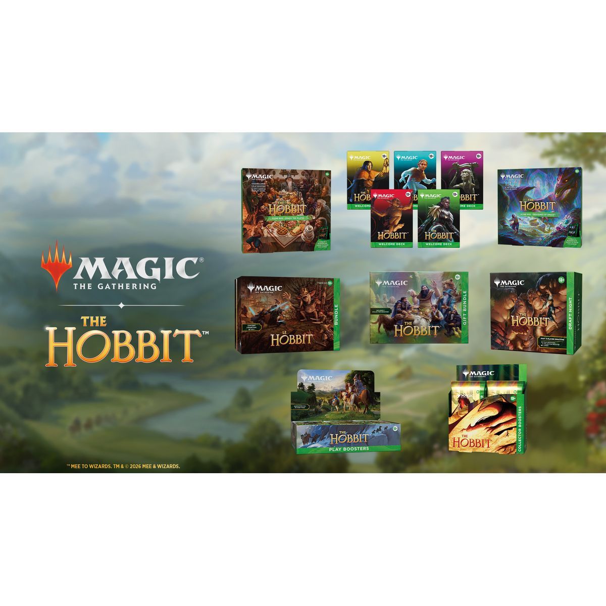 Booster - Collector : Le Hobbit - Magic The Gathering - FR