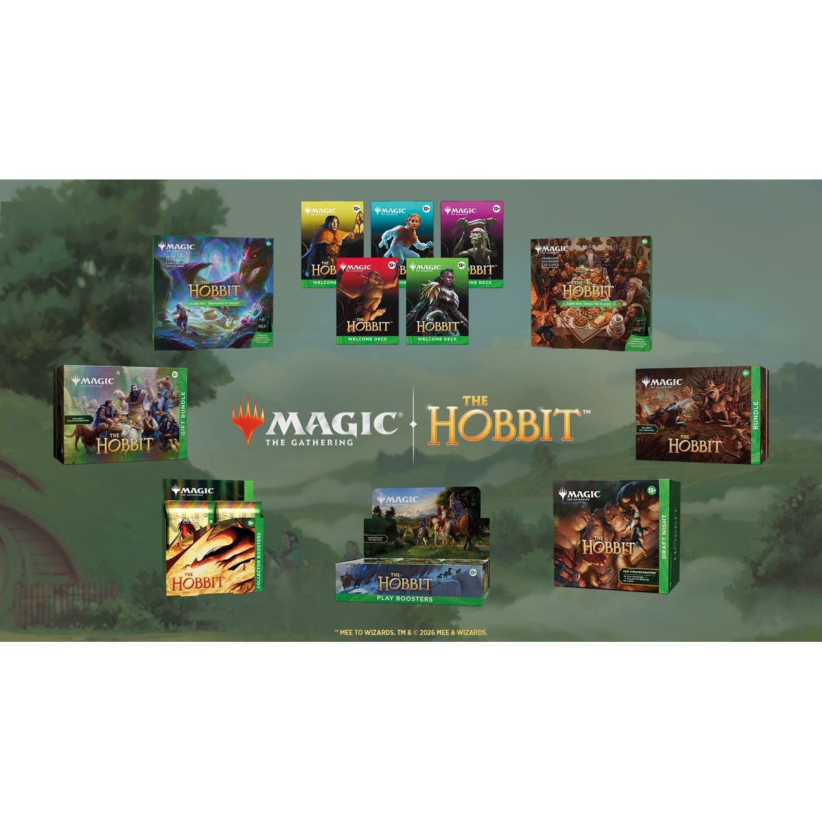 Booster - Collector : Le Hobbit - Magic The Gathering - FR
