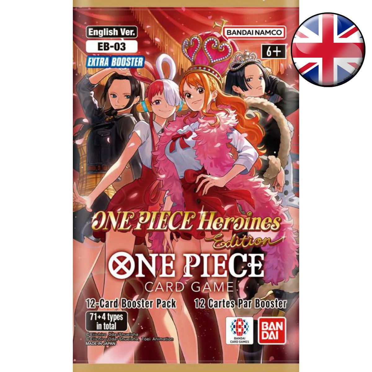 Booster - Extra Booster - EB03 : ONE PIECE Heroines Edition - EB-03 - One Piece CG - EN