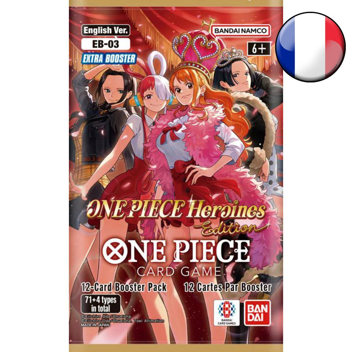 Booster - Extra Booster - EB03 : ONE PIECE Heroines Edition - EB-03 - One Piece CG - FR
