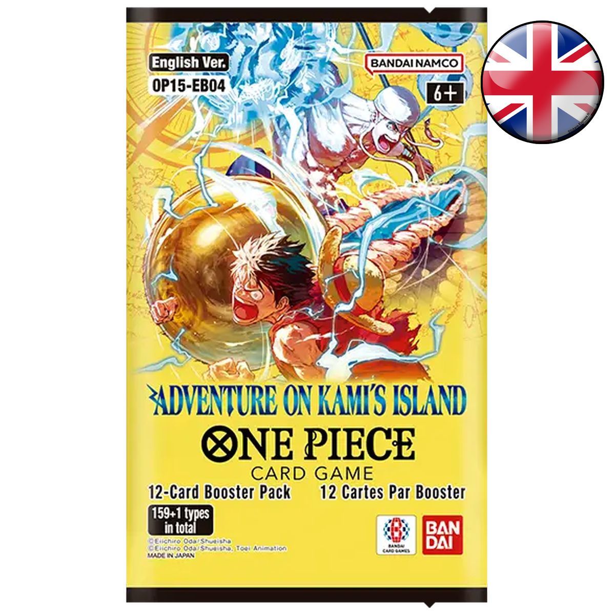 Booster - OP15~EB04 "Adventure on Kami's Island" - One Piece CG -  OP-15 EB-04 - EN
