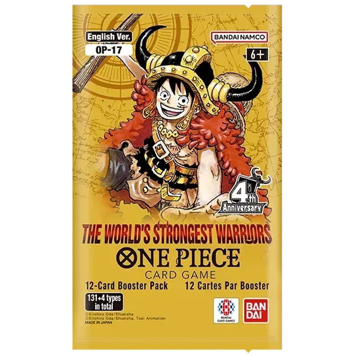 Booster - OP17 : The World's Strongest Warriors - One Piece CG -  OP-17 - EN
