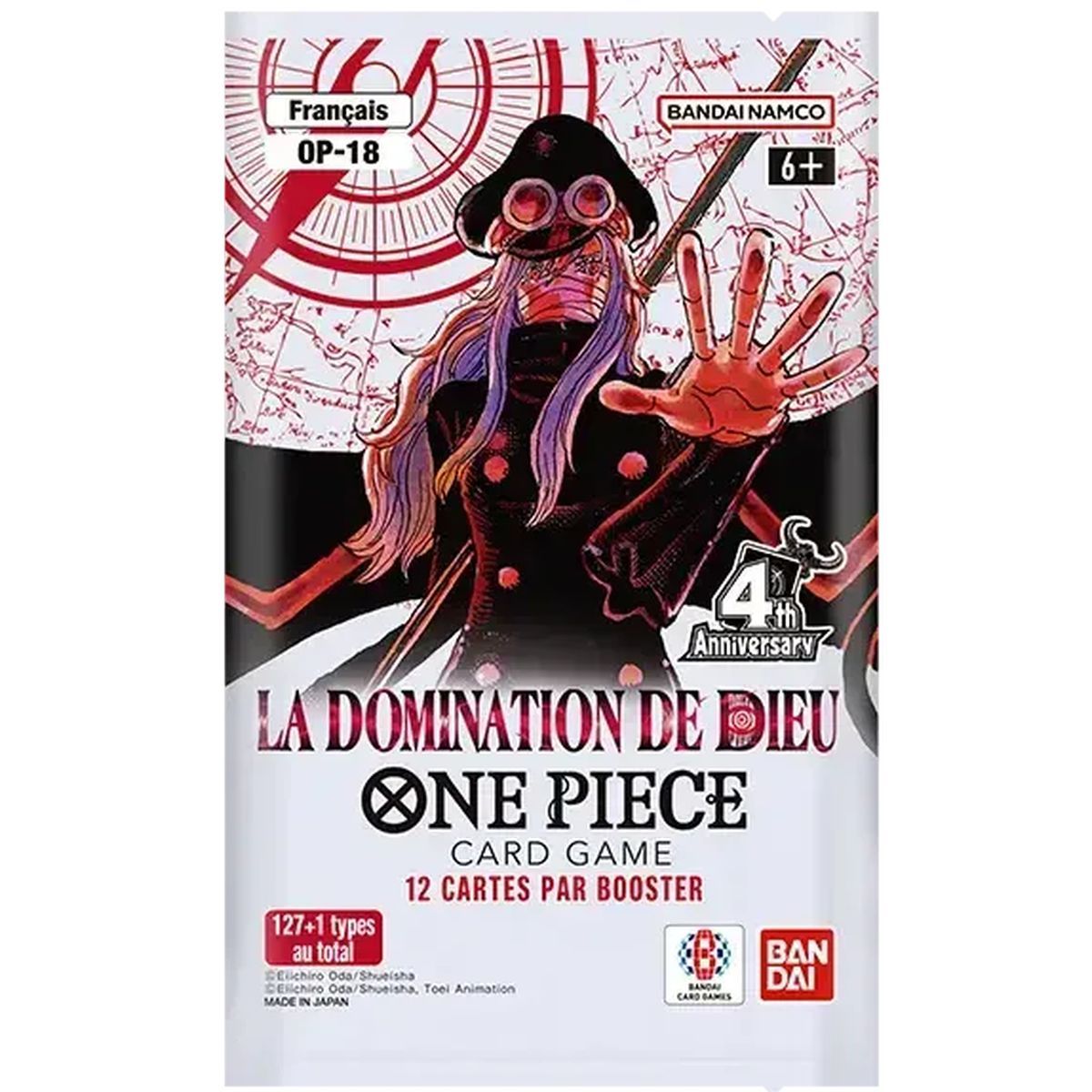 Booster - OP18 : La Domination de Dieu - One Piece CG -  OP-18 - FR