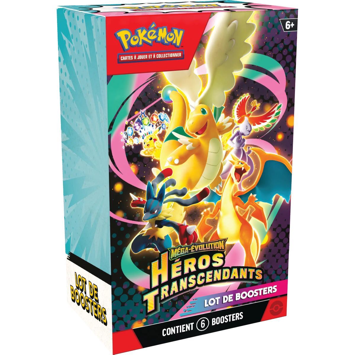 Bundle 6 Boosters - Méga-Évolution - Héros Transcendants [ME02.5][ASC] - Pokémon - FR