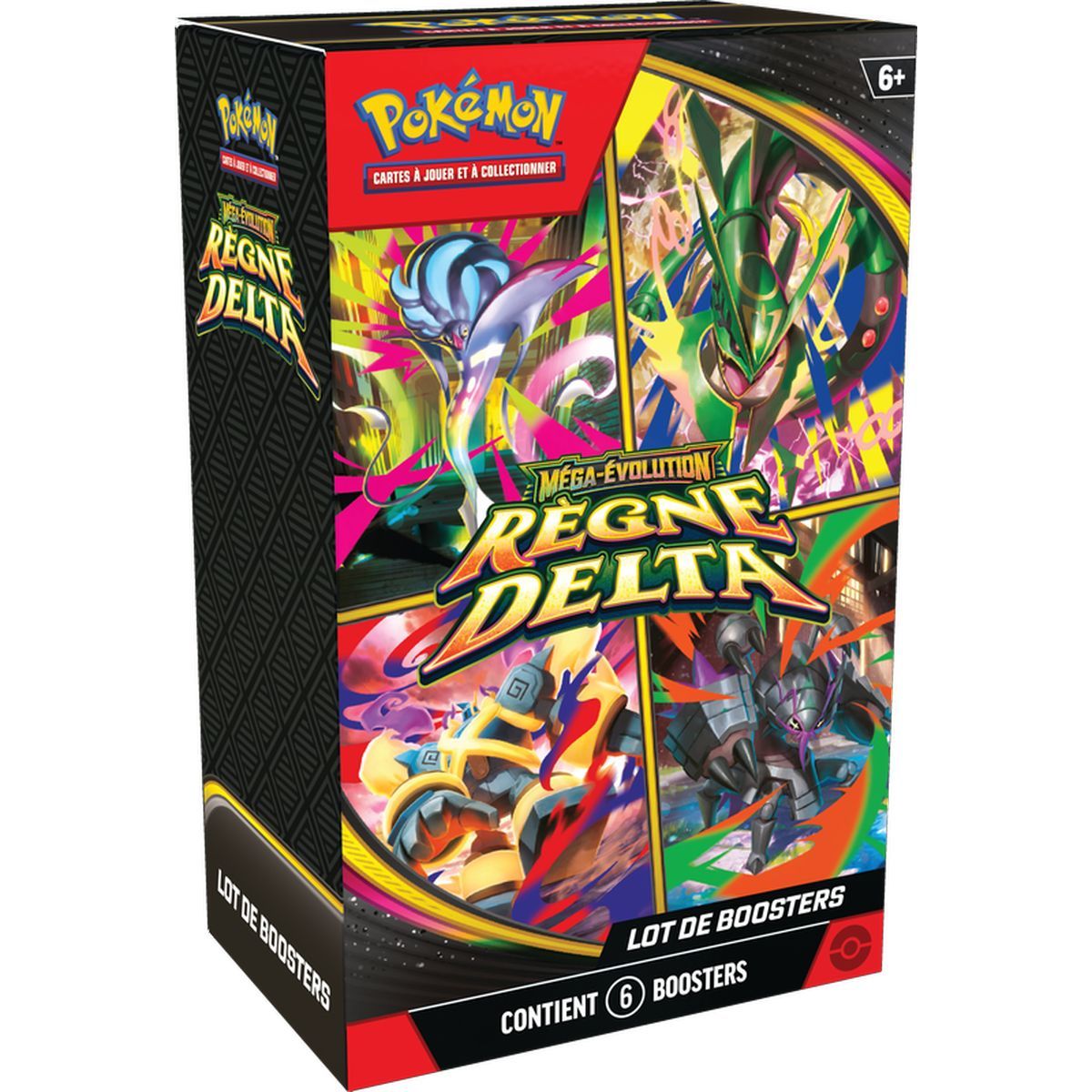 Bundle 6 Boosters - Mega-Evolution : Regne Delta [ME06][DLR] - Pokémon - FR