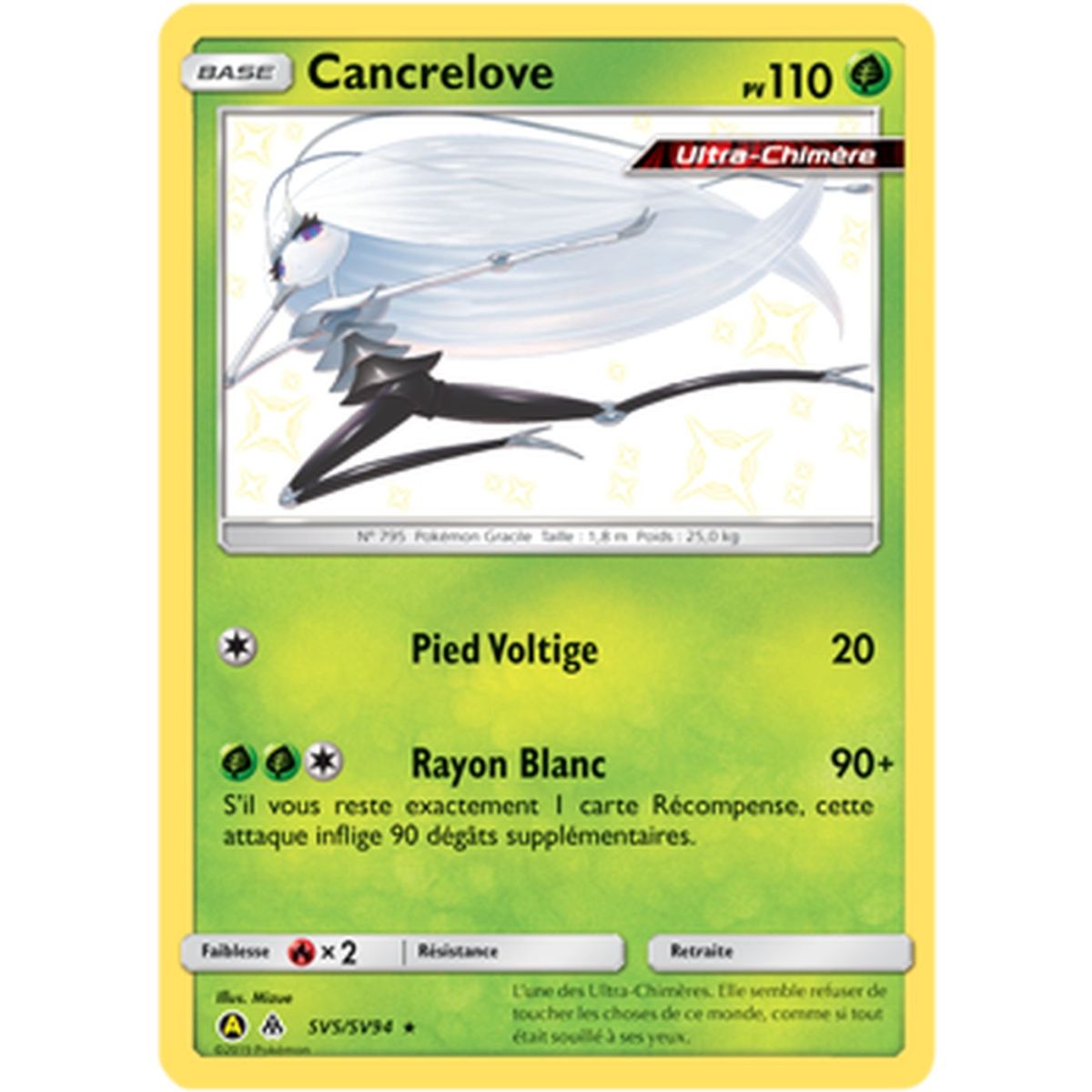 Cancrelove - Shiny SV5/SV94 - Soleil et Lune 11.5 Destinees Occultes