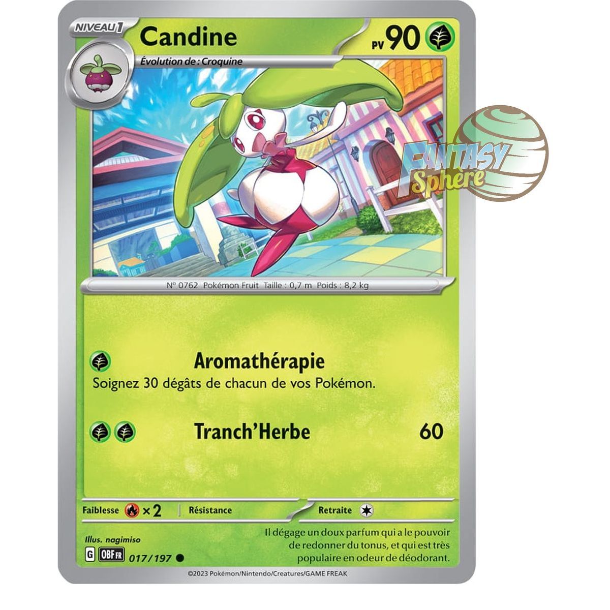 Candine - Reverse 17/197 - Ecarlate et Violet Flammes Obsidiennes