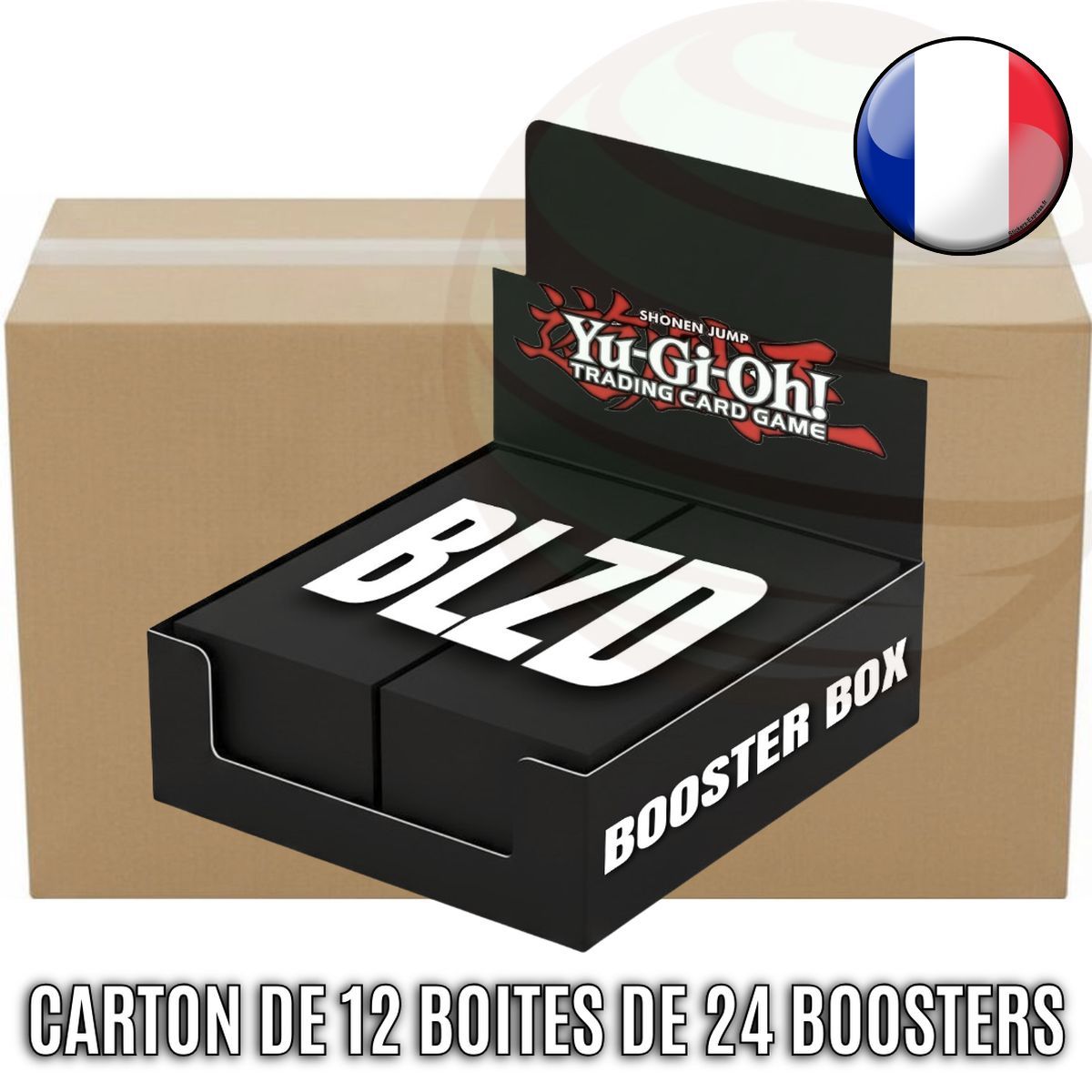 Carton de 12 Boites de 24 Boosters - Blazing Dominion - Yu-Gi-Oh! - BLZD - FR