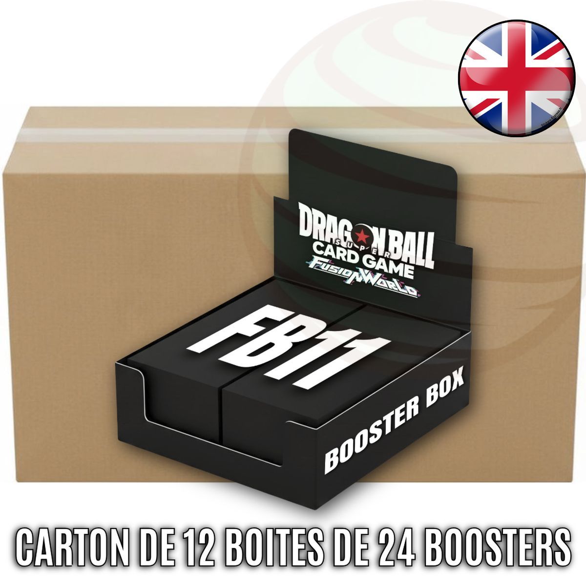 Carton de 12 Boites de 24 Boosters - Brightness of Hope - FB11 - Dragon Ball Super CG Fusion World - EN