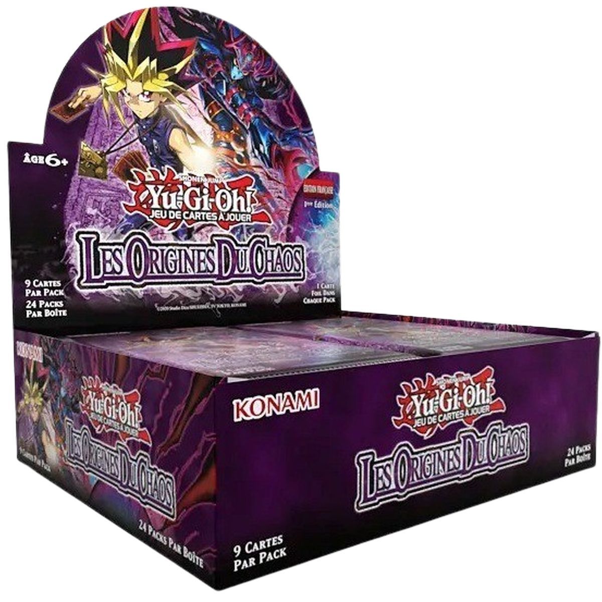 Carton de 12 Boites de 24 Boosters - Les Origines du Chaos - Yu-Gi-Oh! - CORI - FR