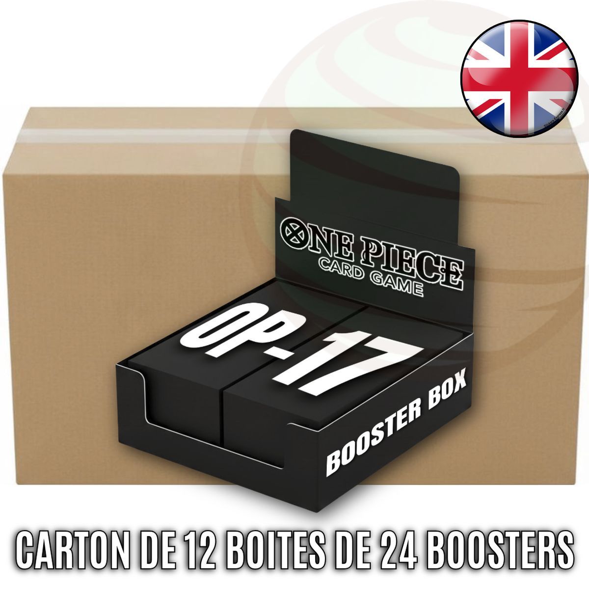 Carton de 12 Boites de 24 Boosters - OP17 - One Piece CG -  OP-17 - EN