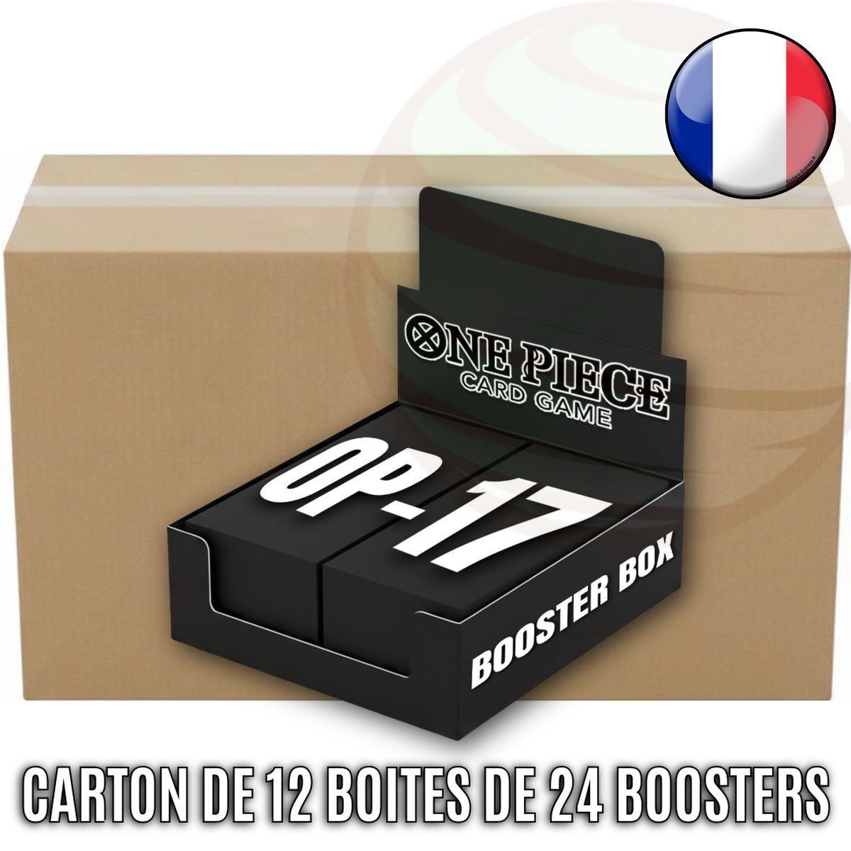 Carton de 12 Boites de 24 Boosters - OP17 - One Piece CG -  OP-17 - FR