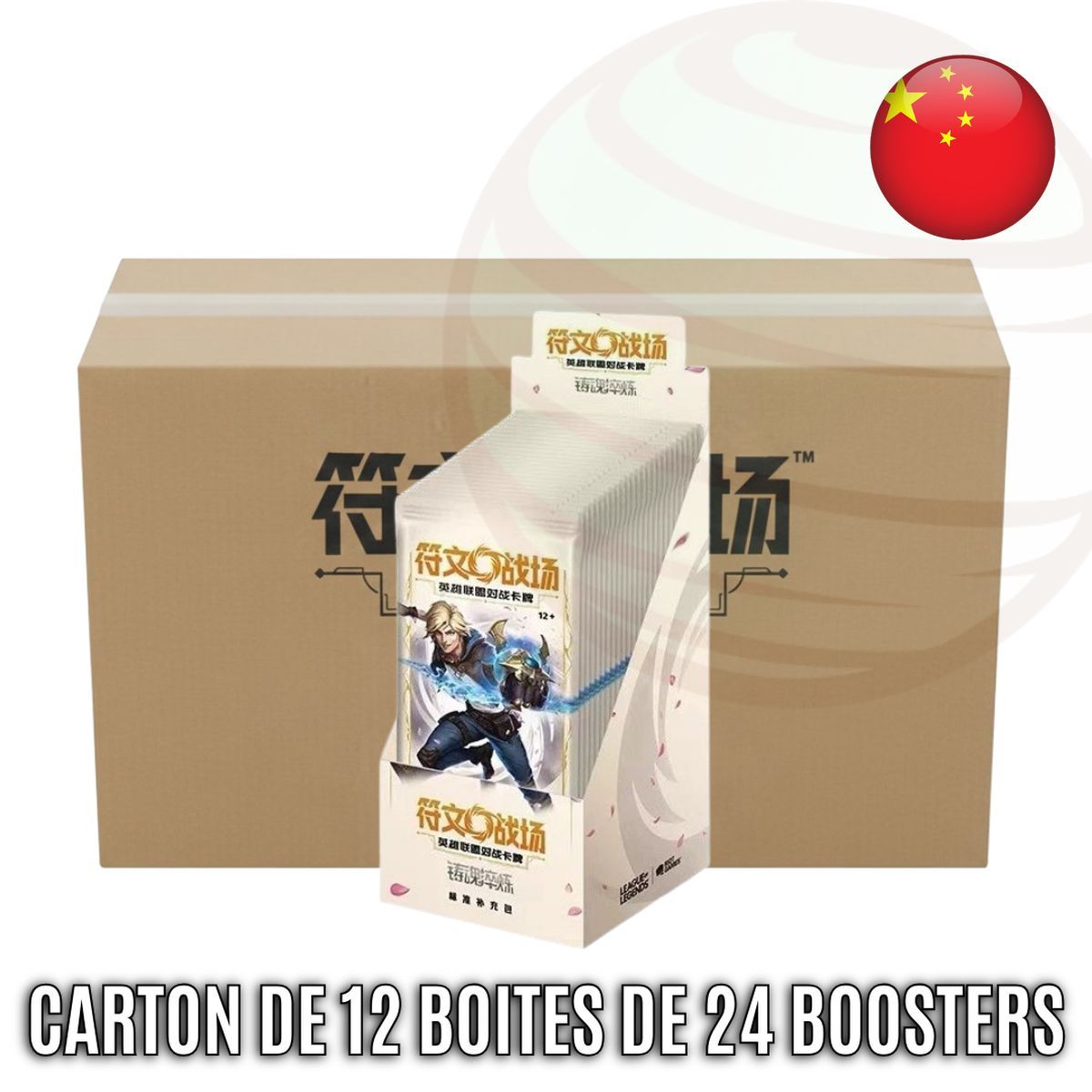 Item Carton de 12 Boites de 24 Boosters - Set 2 Spiritforged - Riftbound League of Legends TCG - Chinois