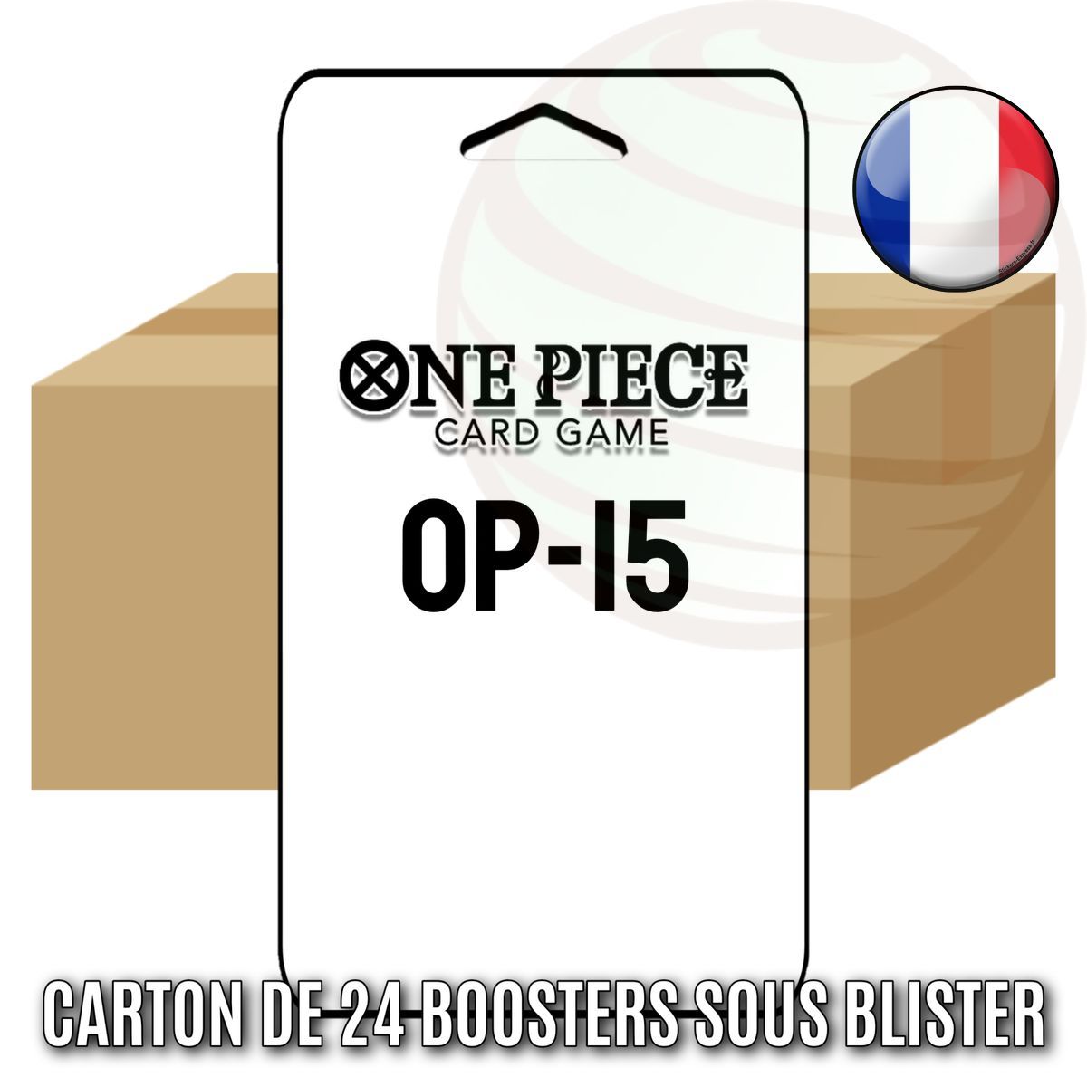 Carton de 24 Boosters Blister - OP15 - One Piece CG -  OP-15 - FR
