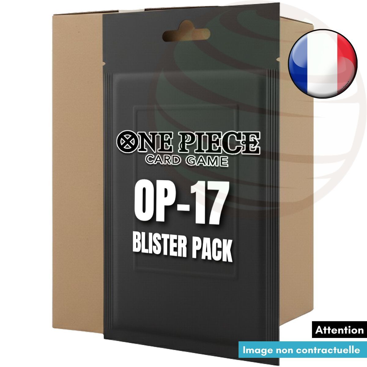 Carton de 24 Boosters Blister - OP17 - One Piece CG -  OP-17 - FR